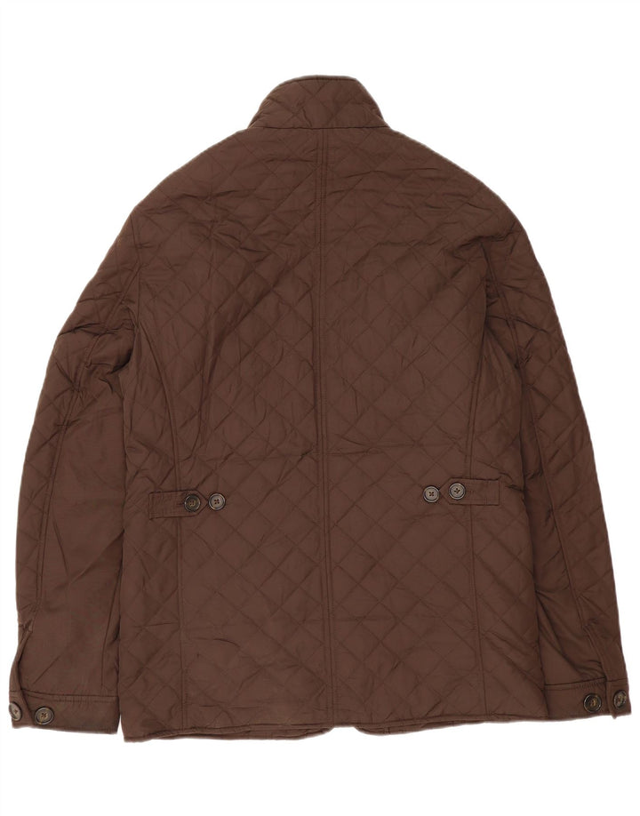 Ανδρικό καπιτονέ μπουφάν Marks & Spencer UK 36 Small Brown Polyester