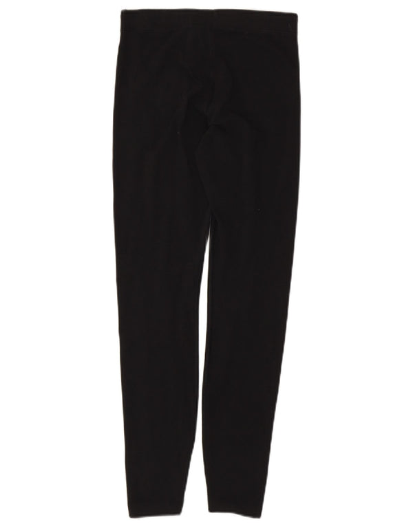 Γυναικείο γραφικό κολάν NIKE UK 6 XS μαύρο βαμβακερό