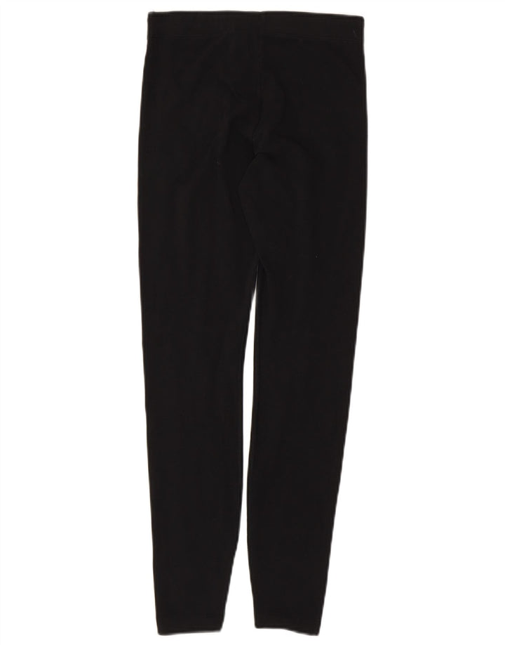 Γυναικείο γραφικό κολάν NIKE UK 6 XS μαύρο βαμβακερό