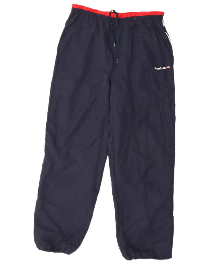 Ανδρική φόρμα Reebok Παντελόνι Joggers Medium Navy Blue Colourblock