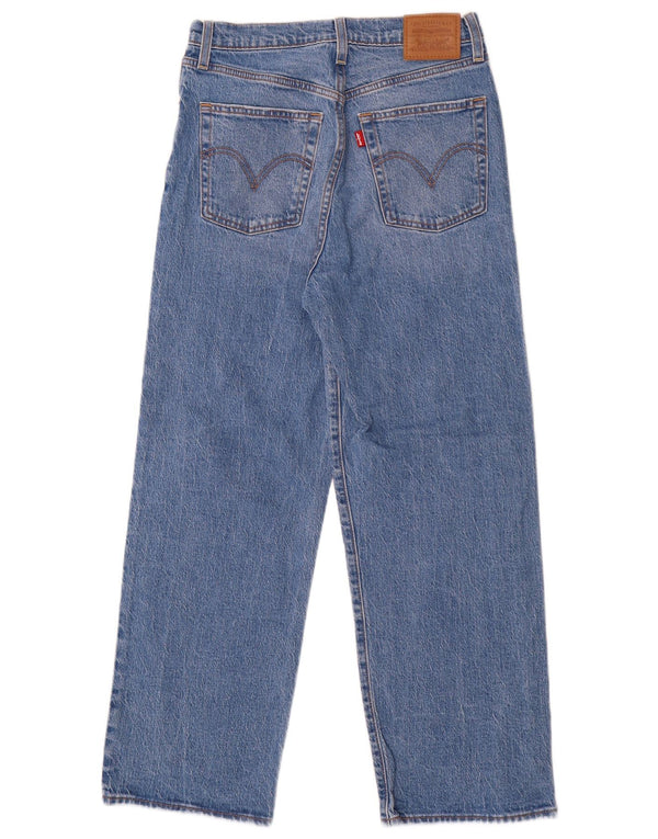 Γυναικείο Levi's Ribcage Straight Jeans W28 L27 Μπλε βαμβακερό
