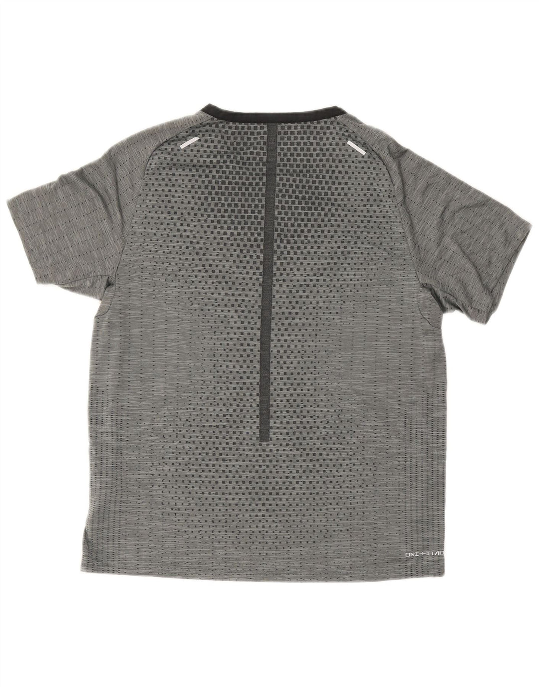 Ανδρικό T-Shirt Nike Dri Fit Top Medium Grey Geometric Polyester