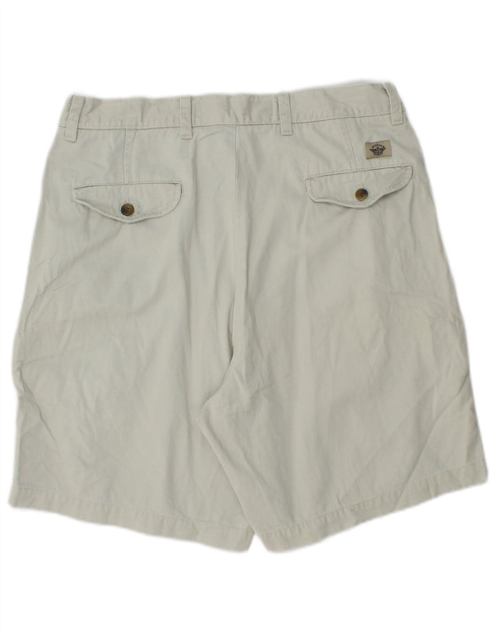 DOCKERS Ανδρικό Σορτς Chino Khakis W34 Μεγάλο Μπλε Βαμβακερό