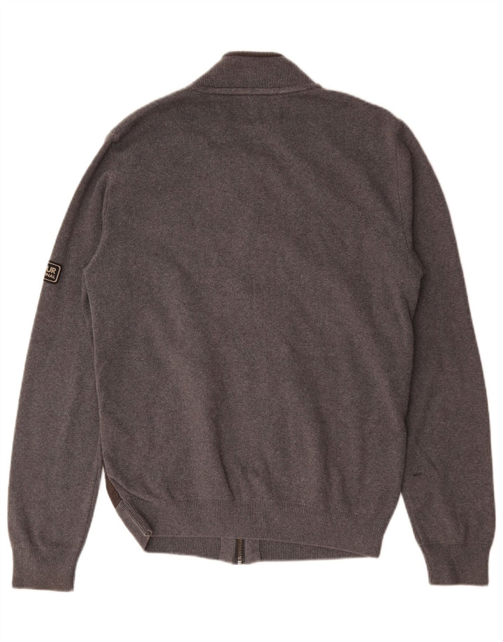 Ανδρικό πουλόβερ Barbour Cardigan Μεσαίο γκρι βαμβακερό
