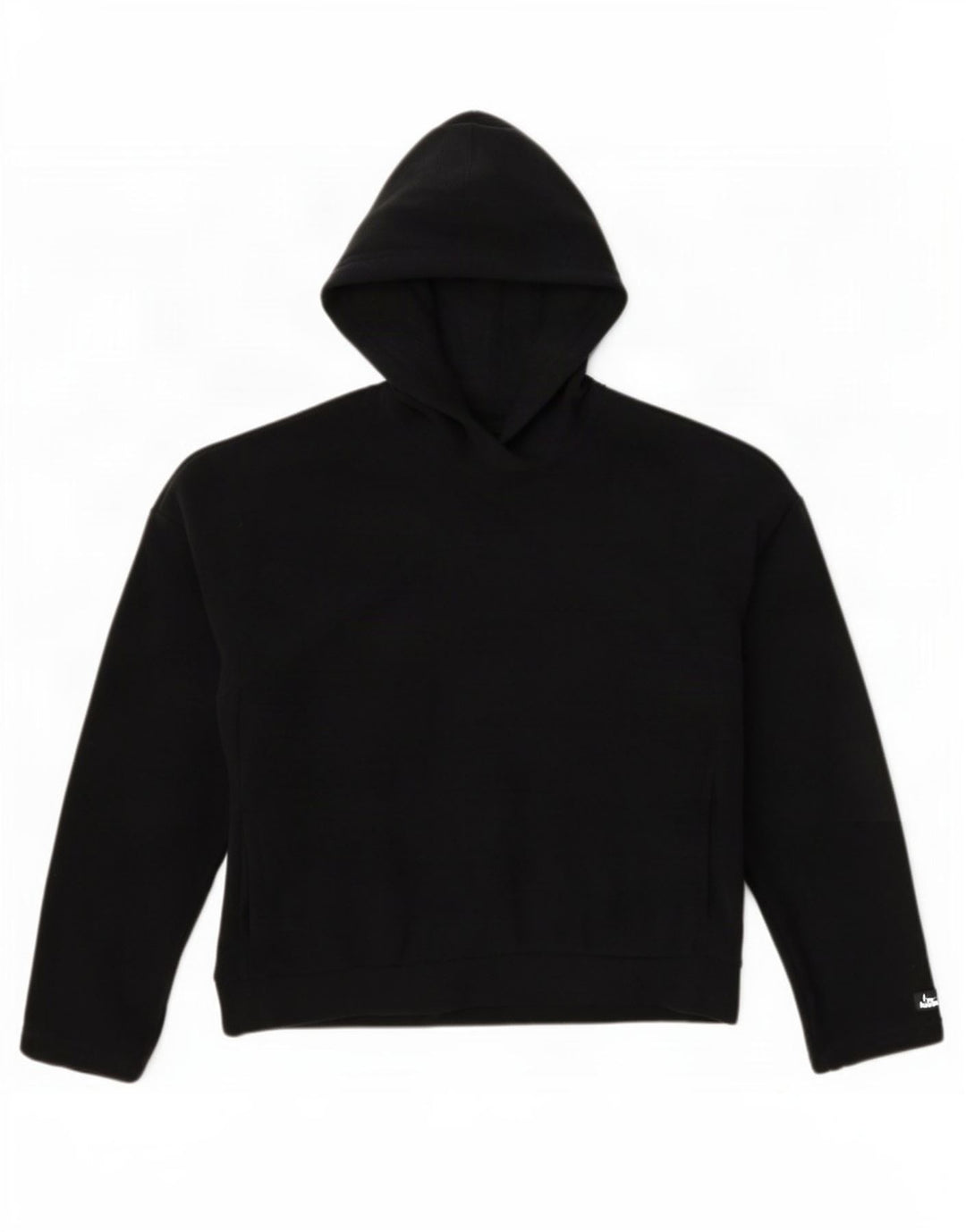 Nike γυναικεία κουκούλα μεγάλου μεγέθους Fleece Jumper UK 10 Small Black Polyester