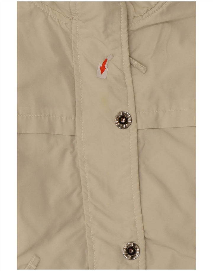 Bomb Boogie Γυναικείο Bomber Jacket UK 12 Medium Off White Polyester