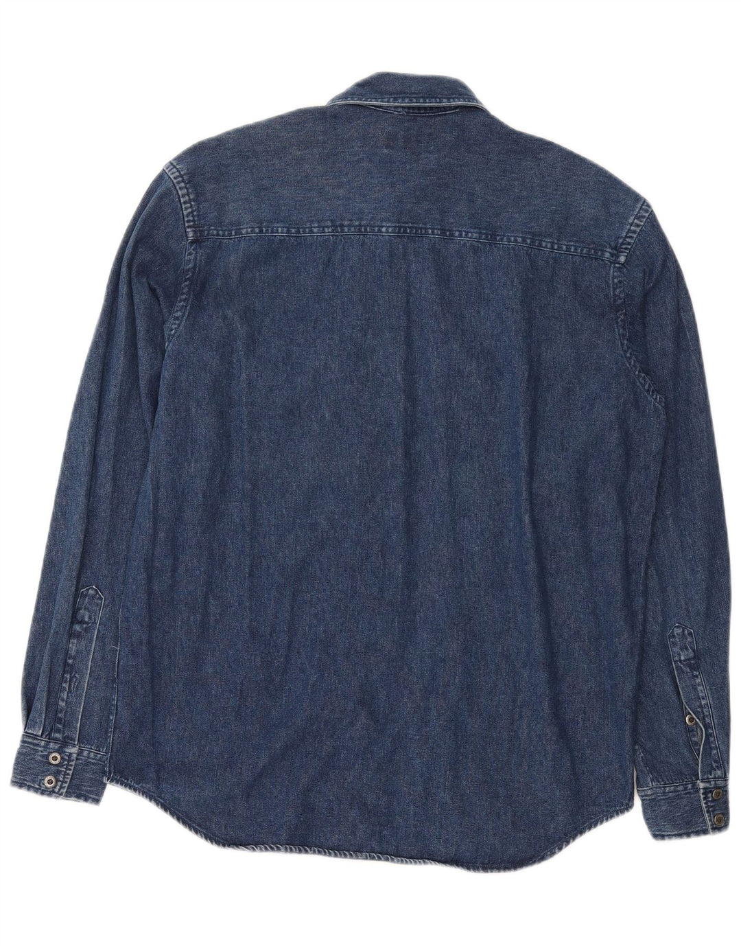 Ανδρικό τζιν πουκάμισο Sergio Tacchini, Βαμβακερό μεσαίο ναυτικό