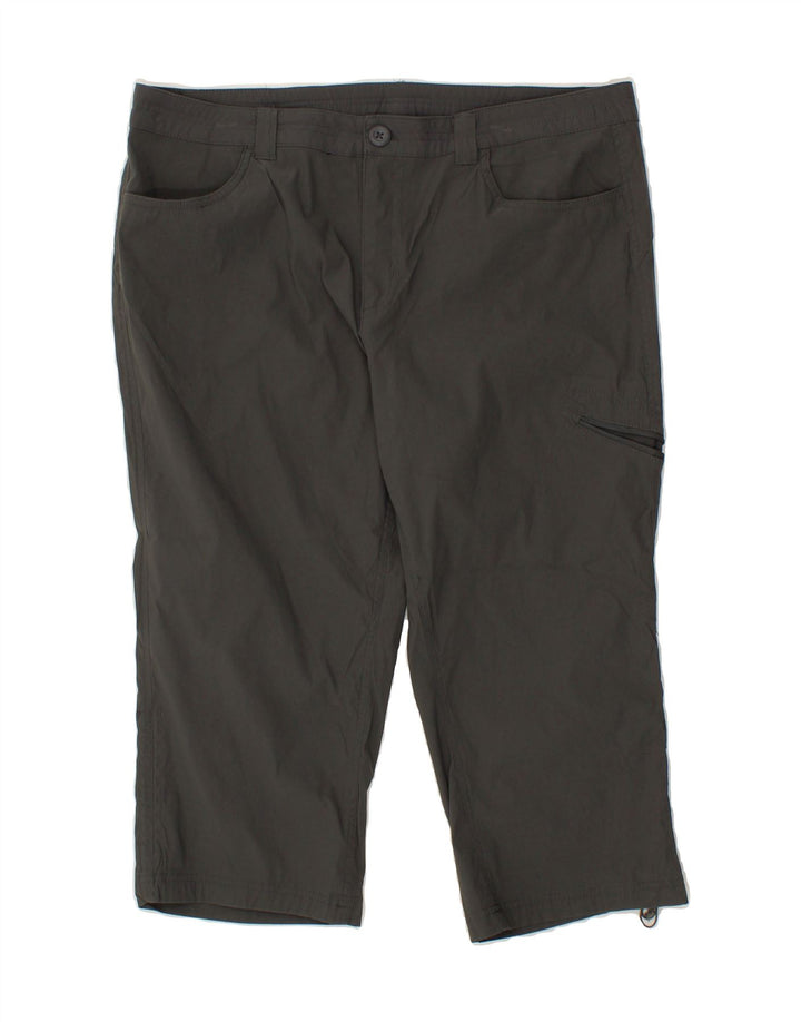 EDDIE BAUER Womens Cargo Bermuda Shorts US 16 2XL W36 Black Nylon Vintage Eddie Bauer and Second-Hand Eddie Bauer from Messina Hembry 