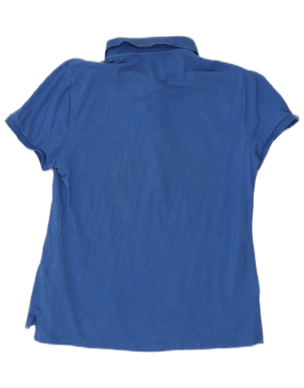 Polo Ralph Lauren Γυναικείο Skinny Fit Shirt UK 14 μεγάλο μπλε βαμβακερό