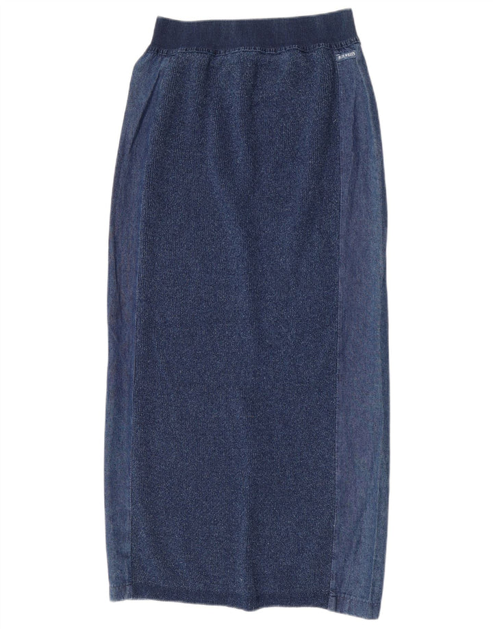 Γυναικεία μίντι φούστα Blue Willi's Medium W28 Μπλε βαμβακερή