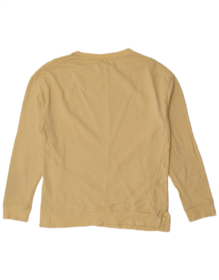 Ανδρικό φούτερ Zara Jumper Μικρό κίτρινο βαμβακερό