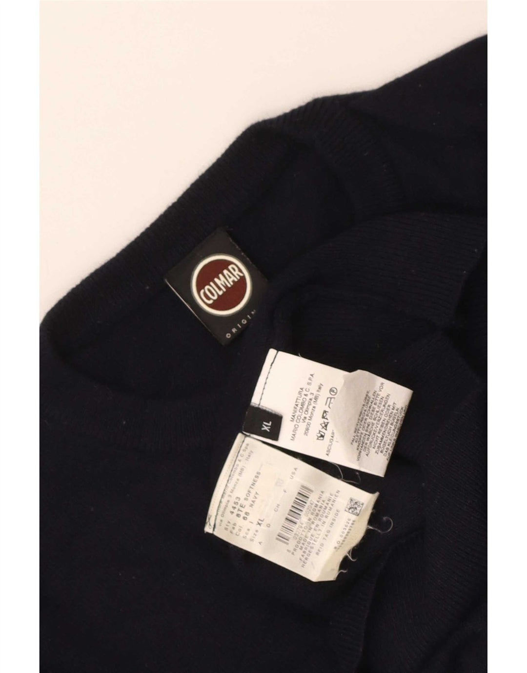 Ανδρικό πουλόβερ Colmar Crew Neck Jumper XL Navy Blue Polyamide