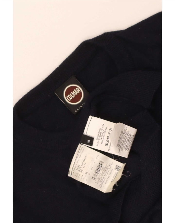 Ανδρικό πουλόβερ Colmar Crew Neck Jumper XL Navy Blue Polyamide