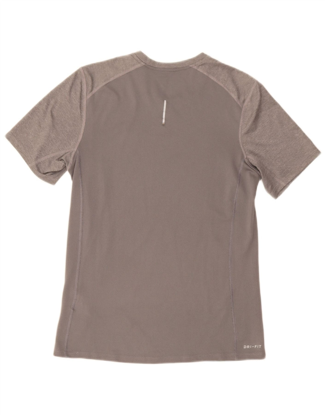 Ανδρικό μπλουζάκι Nike Dri Fit T-shirt από μικρό γκρι πολυεστέρα