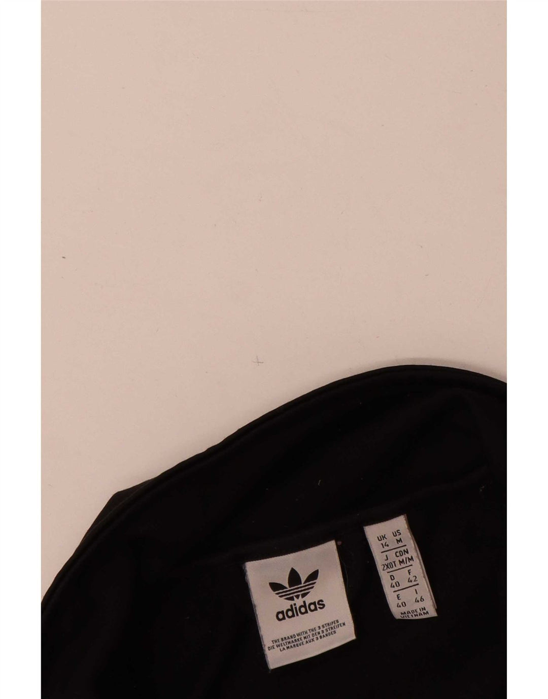 Γυναικεία αθλητική φόρμα Adidas Top Jacket UK 14 Medium Black Colourblock Polyester