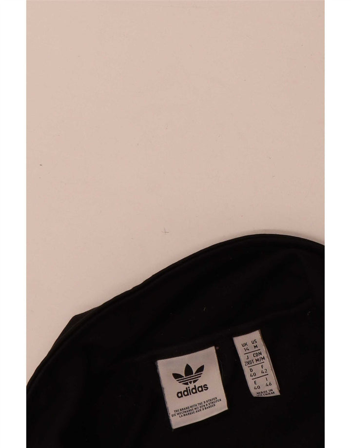Γυναικεία αθλητική φόρμα Adidas Top Jacket UK 14 Medium Black Colourblock Polyester
