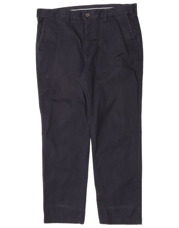 Marks & Spencer Mens Heritage Regular παντελόνι Chino W38 L31 Navy Blue