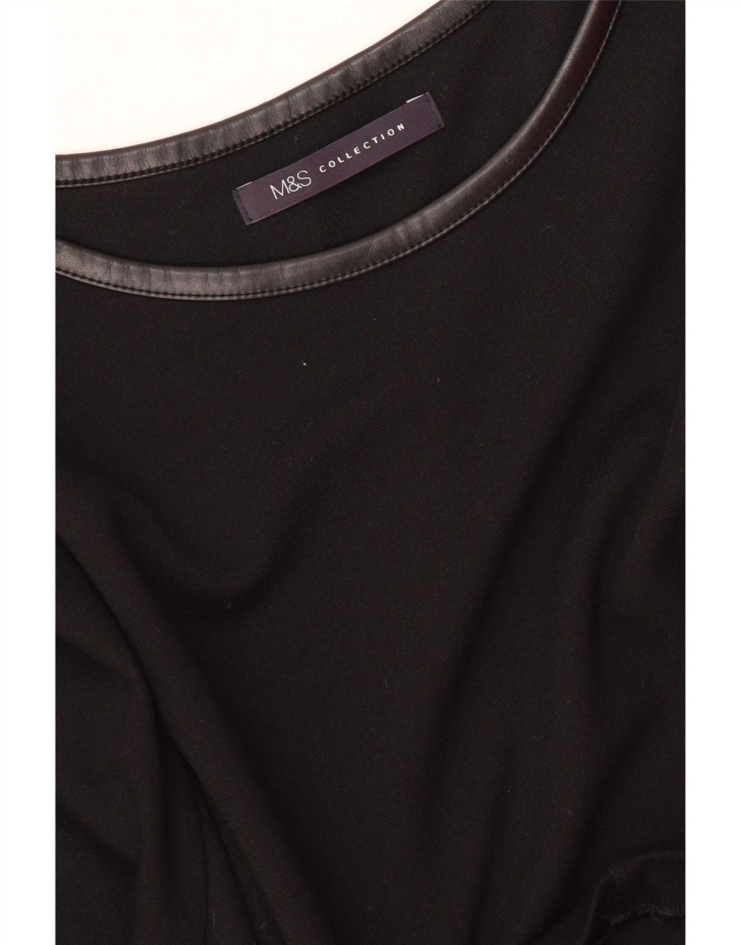 Marks & Spencer Γυναικείο μακρυμάνικο φόρεμα UK 16 Large Μαύρο