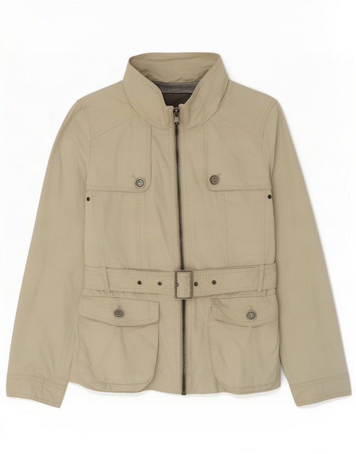 Zara Γυναικείο Utility Jacket UK 12 Medium Beige