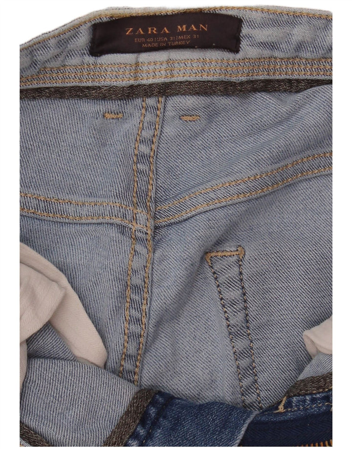 Zara Ανδρικό Slim Jeans EU 40 Medium W31 L31 Blue