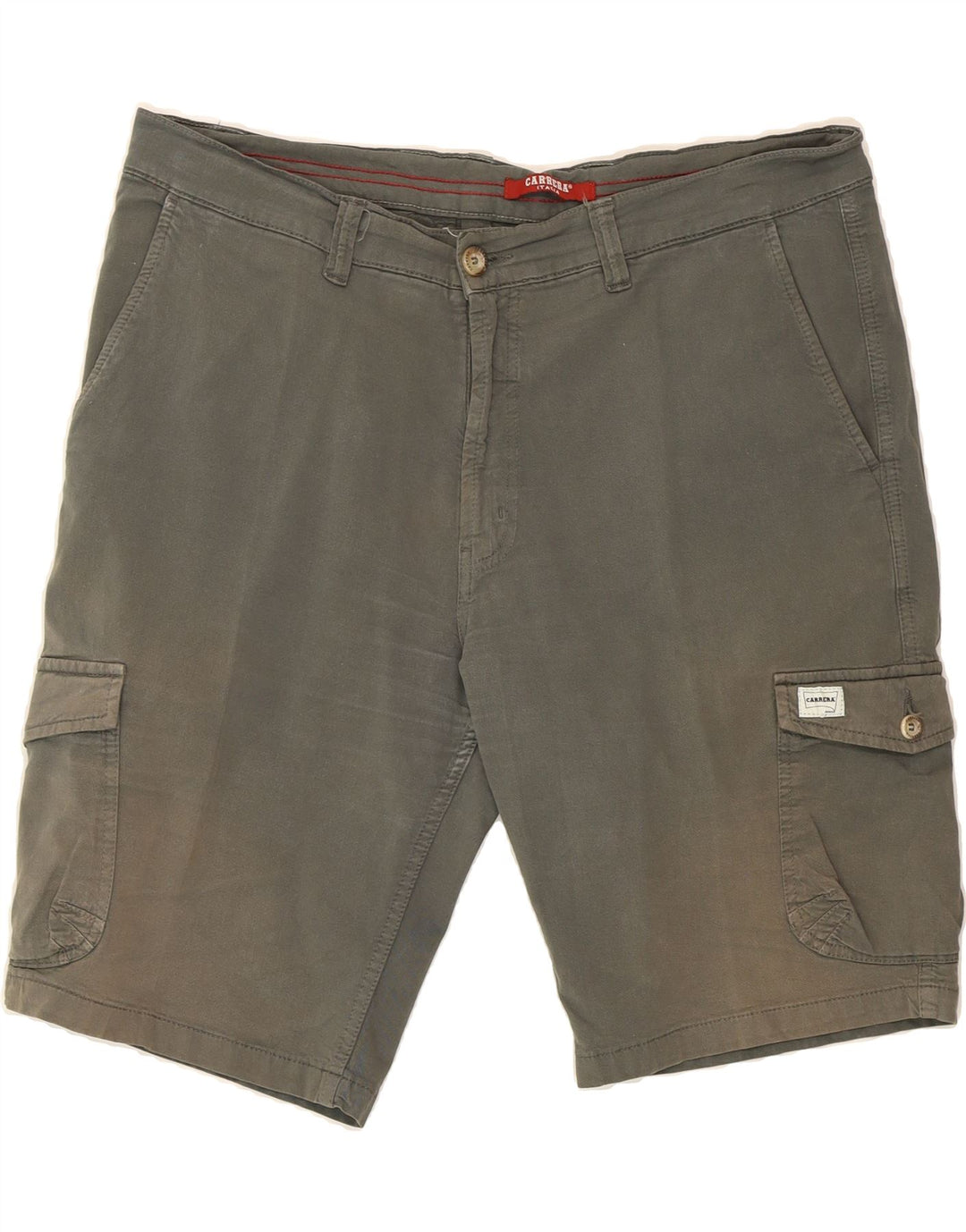 CARRERA Mens Cargo Shorts EU 50 Large W36  Grey Cotton Vintage Carrera and Second-Hand Carrera from Messina Hembry 