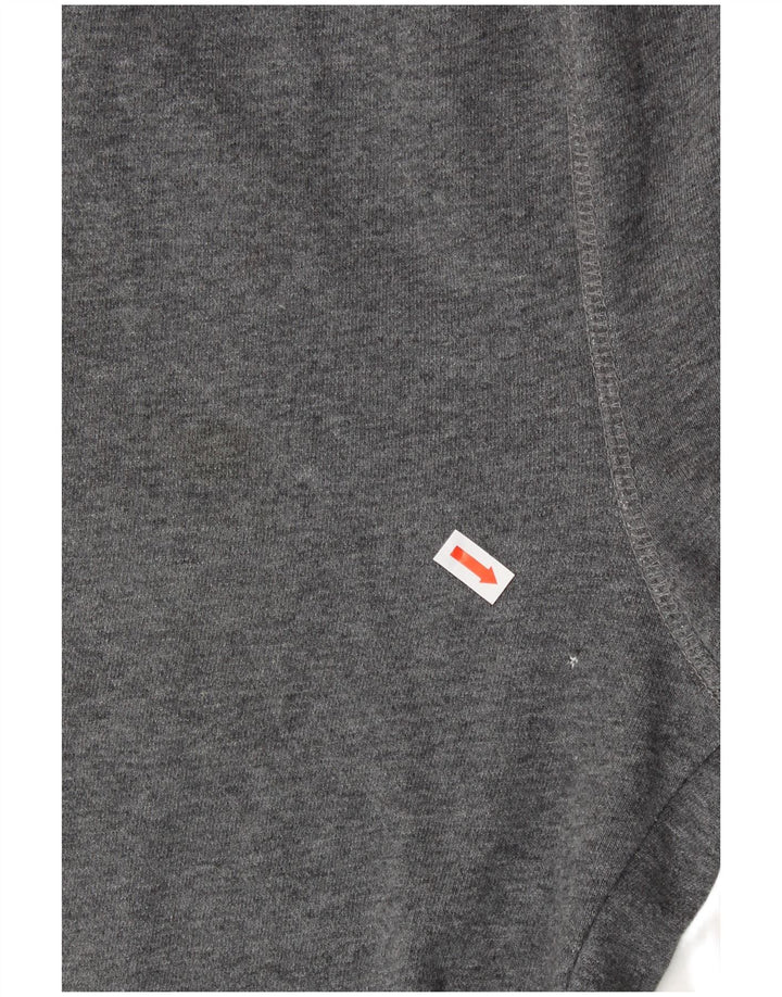 Γυναικεία αθλητική φόρμα DIESEL Παντελόνι Joggers UK 12 μεσαίο γκρι βαμβακερό