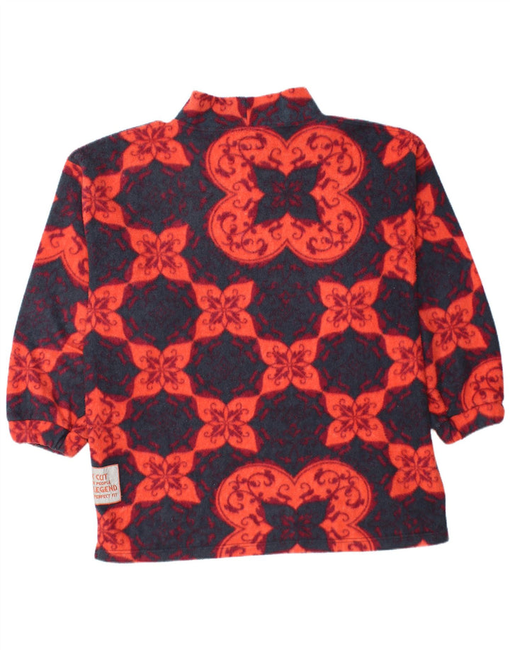 S.Oliver Ανδρικό Fleece Jumper XL Navy Blue Floral Polyester