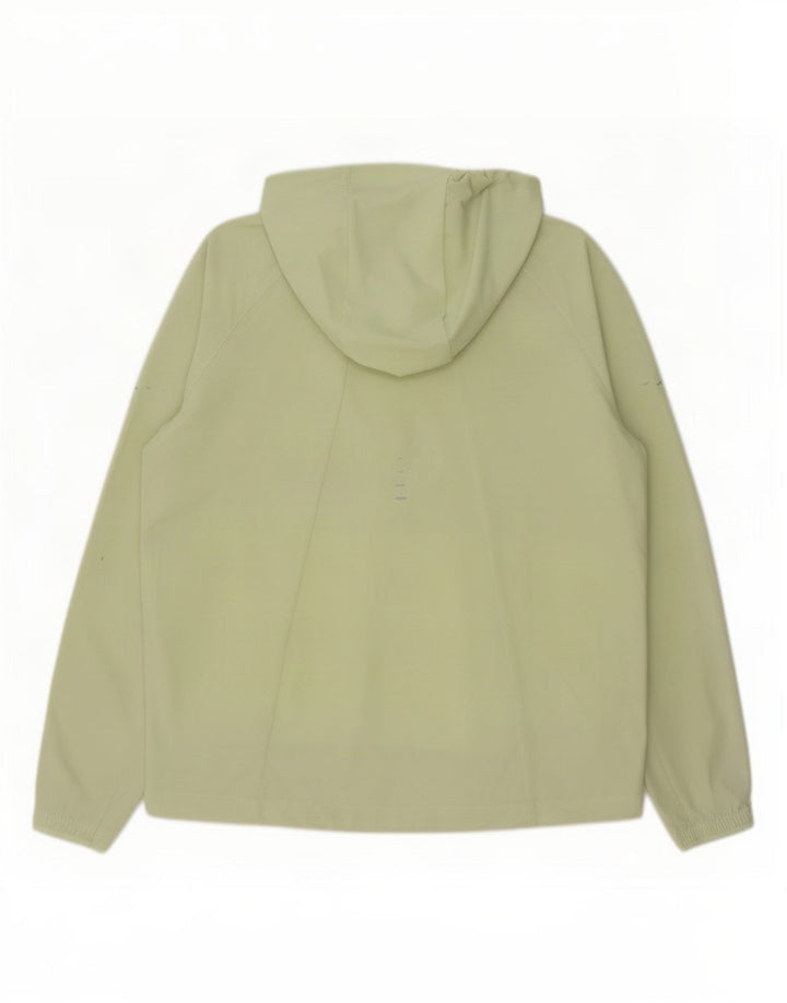 Nike Γυναικείο μπουφάν βροχής με κουκούλα UK 18 XL πράσινο πολυεστέρα