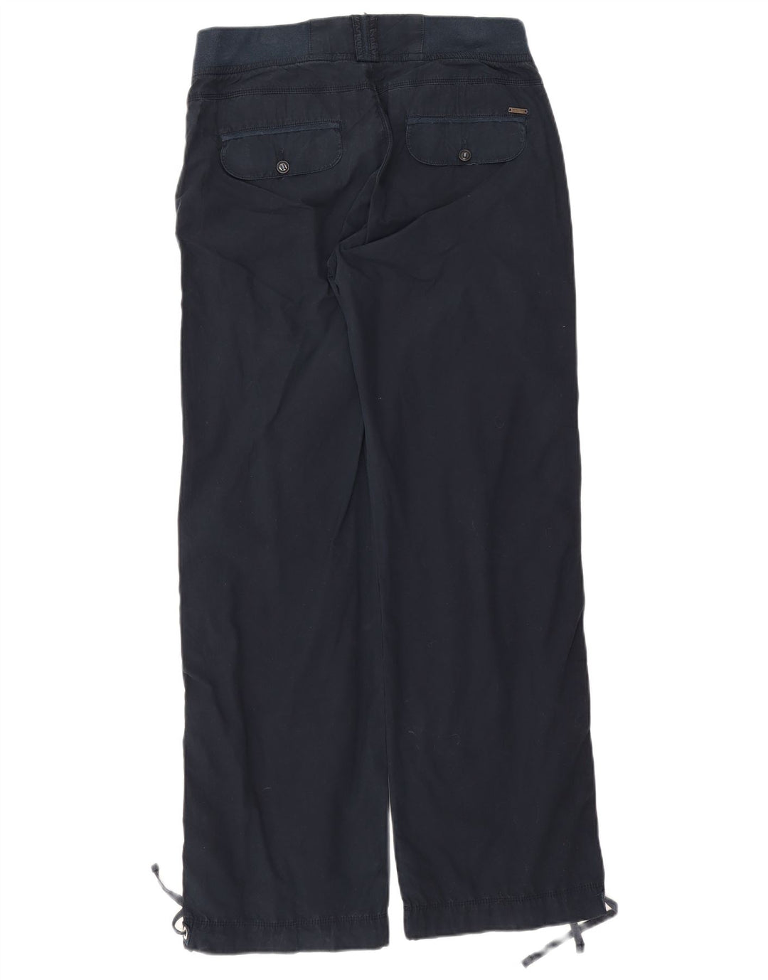 Γυναικείο ίσιο παντελόνι Woolrich W31 L31 Navy Blue Cotton