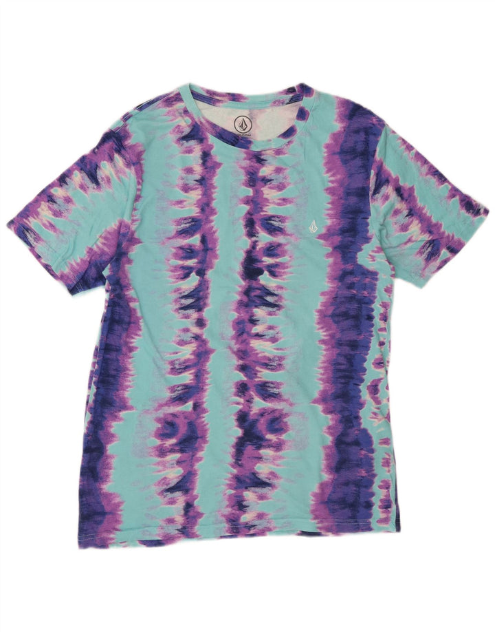 Ανδρικό T-Shirt VOLCOM Τοπ Μικρό πολύχρωμο Tie Dye Cotton