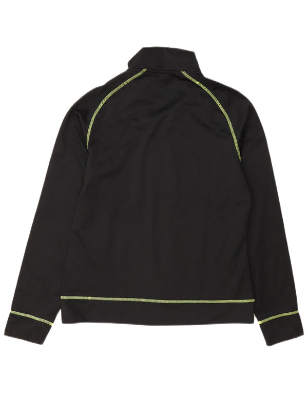 Γυναικεία αθλητική φόρμα Asics Top Jacket UK 12 Medium Black Polyester