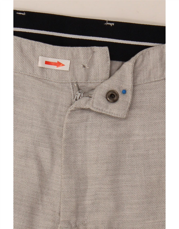 Zara Ανδρικό σορτς Chino Small W30 Γκρι