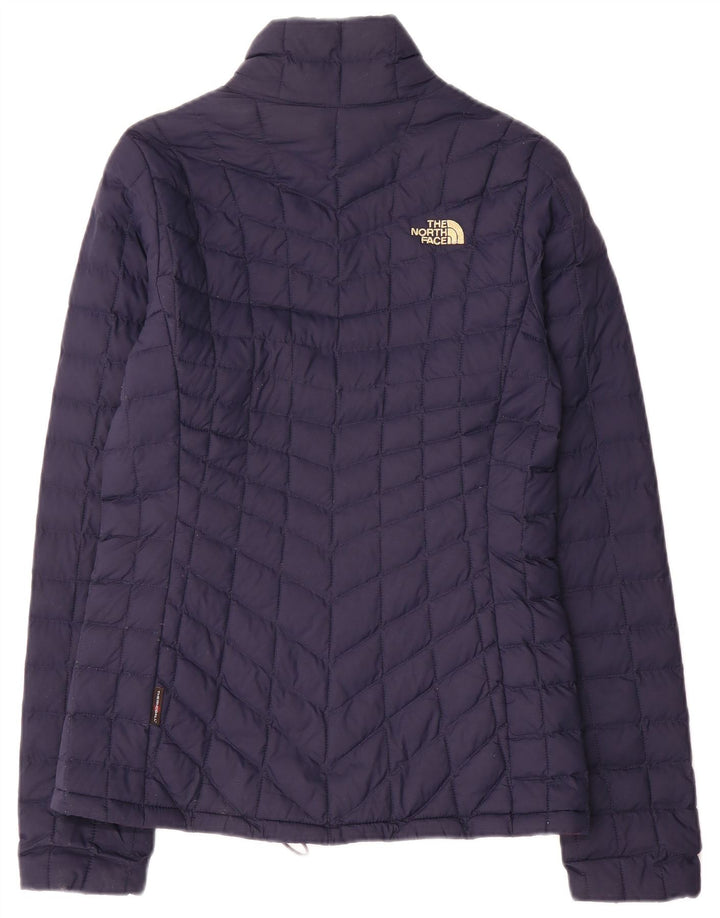 Το North Face γυναικείο μπουφάν με επένδυση UK 10 Small Navy Blue Nylon