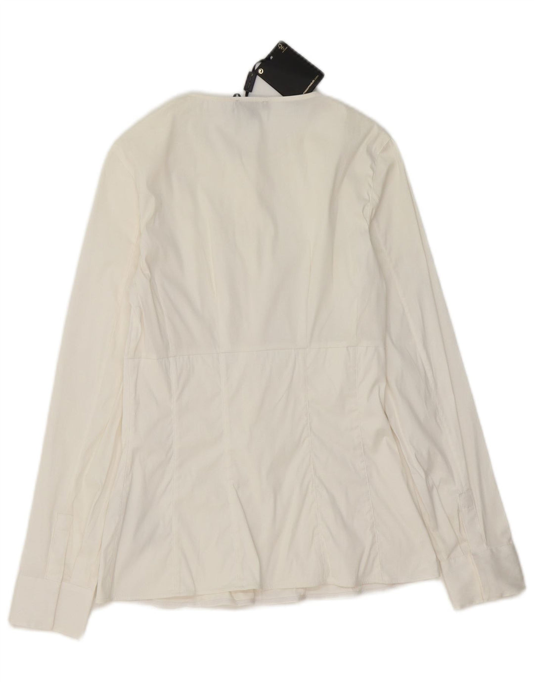 Massimo Dutti Γυναικείο πουκάμισο EU 34 2XS Λευκό βαμβακερό