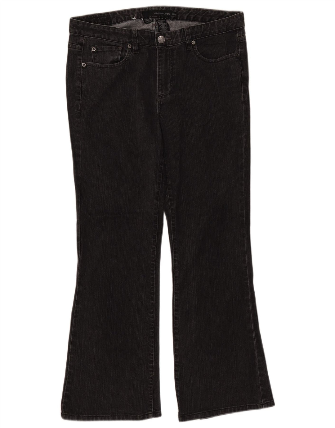 CALVIN KLEIN Γυναικείο Ultimate Bootcut Jeans W31 L28 Μαύρο βαμβακερό