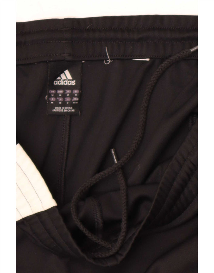Ανδρικά γραφικά αθλητικά παντελόνια Adidas Medium Black Colourblock