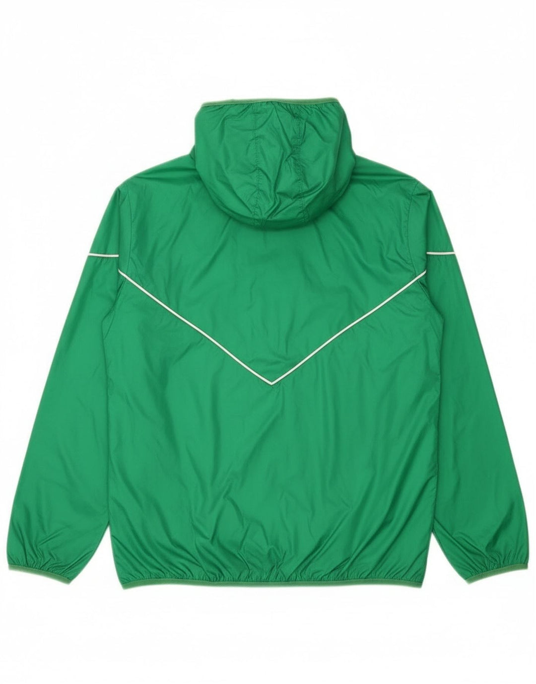 Adidas Ανδρικό μπουφάν βροχής με κουκούλα UK 38 Medium Green Nylon
