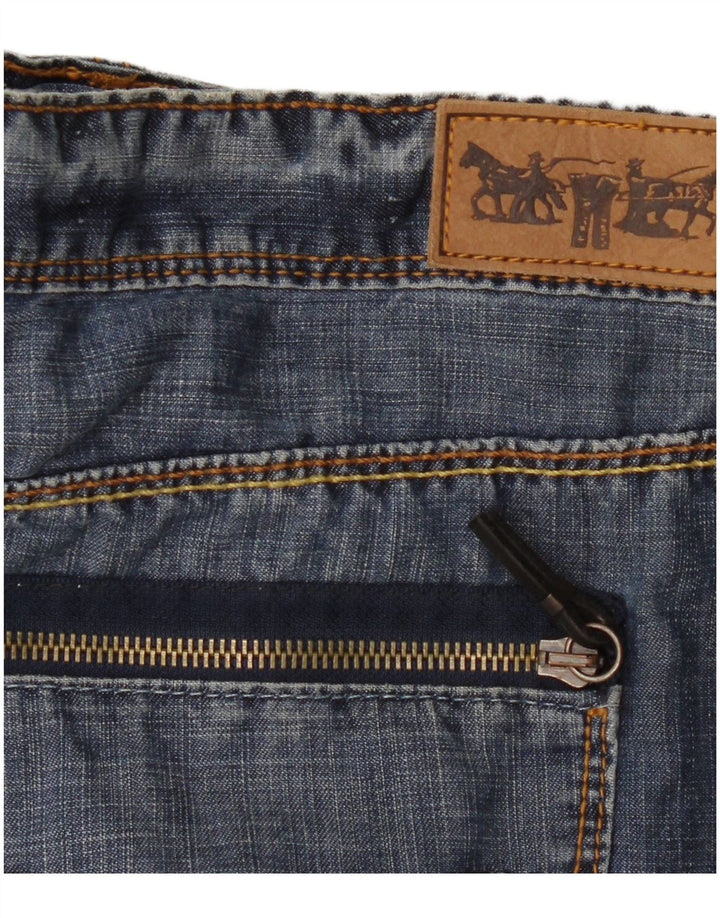 Γυναικεία Μίνι Τζιν Φούστα Levi's W38 XL Μπλε