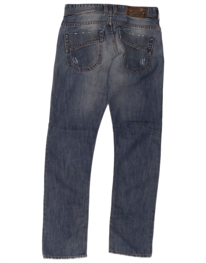 Ανδρικά Diesel Distressed Slim Jeans W31 L31 Blue Cotton