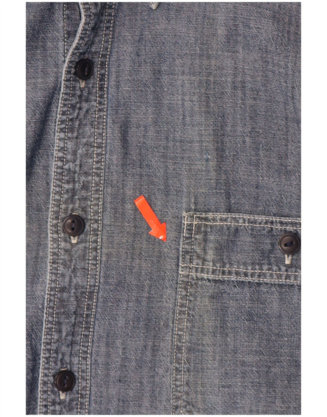 Ανδρικό πουκάμισο DOCKERS Μεγάλο Navy Blue