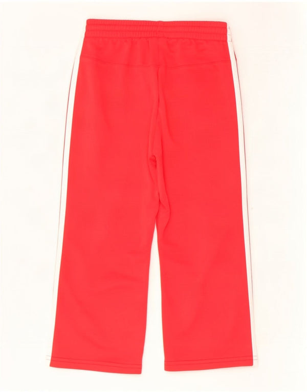 Παντελόνι αθλητικής φόρμας Adidas Girls 7-8 Years Red Polyester