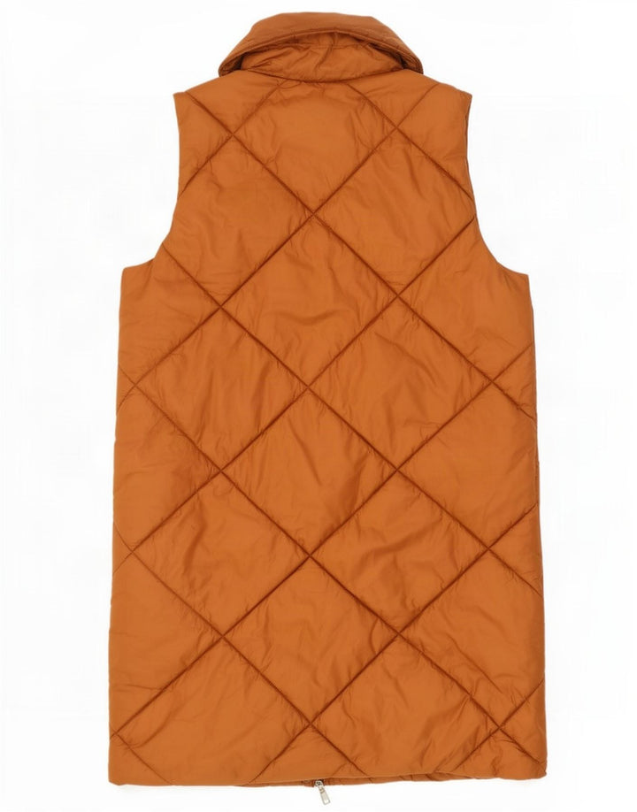 Esprit Γυναικείο Longline με επένδυση Gilet UK 14 Μεσαίο καφέ πολυεστέρας