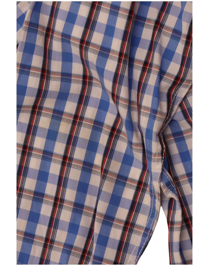 Ανδρικό πουκάμισο CAMEL ACTIVE XL Blue Check Cotton