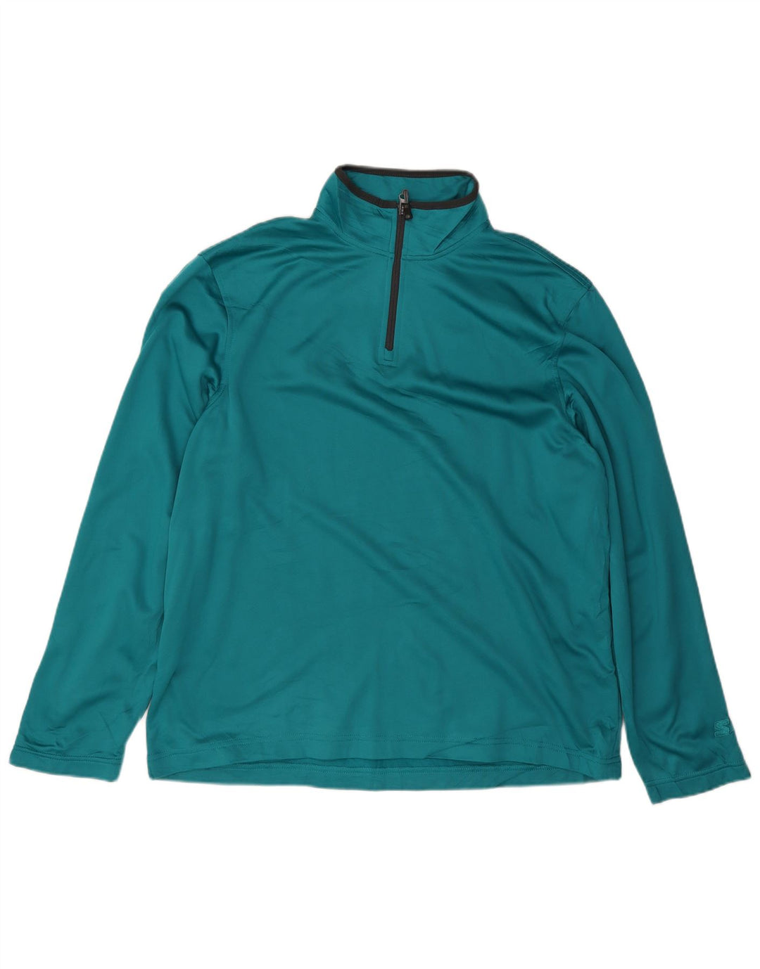 STARTER Ανδρική φόρμα πουλόβερ με φερμουάρ Top UK 42/44 Large Blue Polyester