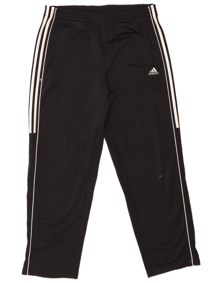 Ανδρική αθλητική φόρμα Adidas Παντελόνι μεγάλο μαύρο πολυεστέρα