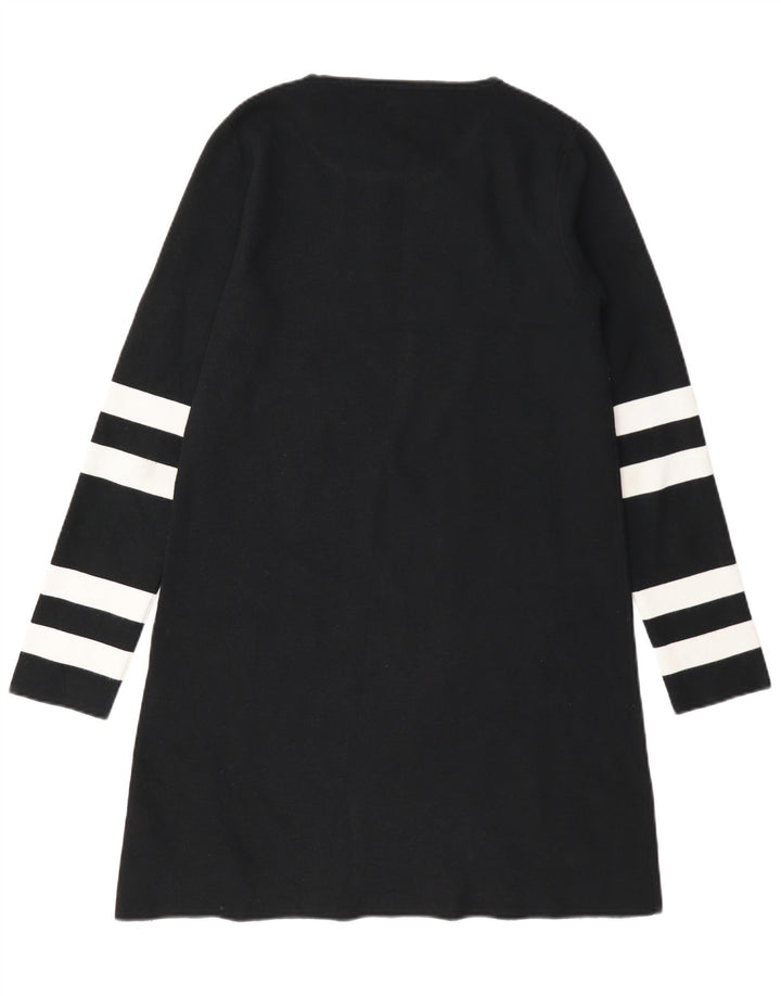 Zara Γυναικείο πουλόβερ Jumper UK 14 Medium Black Colorblock Modal