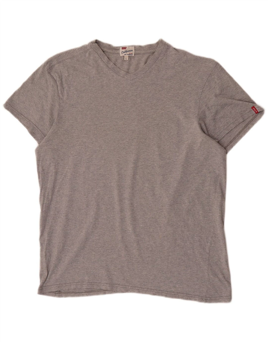 Ανδρικό T-Shirt Levi's Top μεγάλο γκρι βαμβακερό