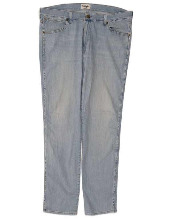 Ανδρικό τζιν Wrangler Larston Slim W38 L34 Μπλε βαμβακερό