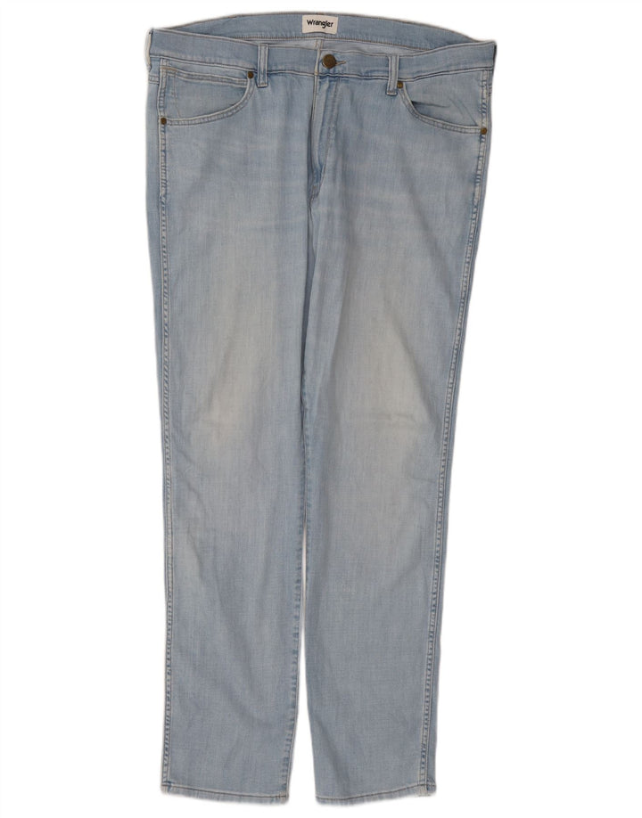 Ανδρικό τζιν Wrangler Larston Slim W38 L34 Μπλε βαμβακερό