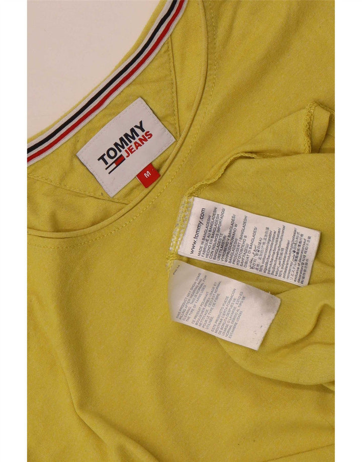 Ανδρικό T-Shirt Tommy Hilfiger Top Μεσαίο κίτρινο βαμβακερό